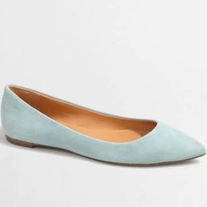 J. Crew Light Blueish- Green Women's Flats
